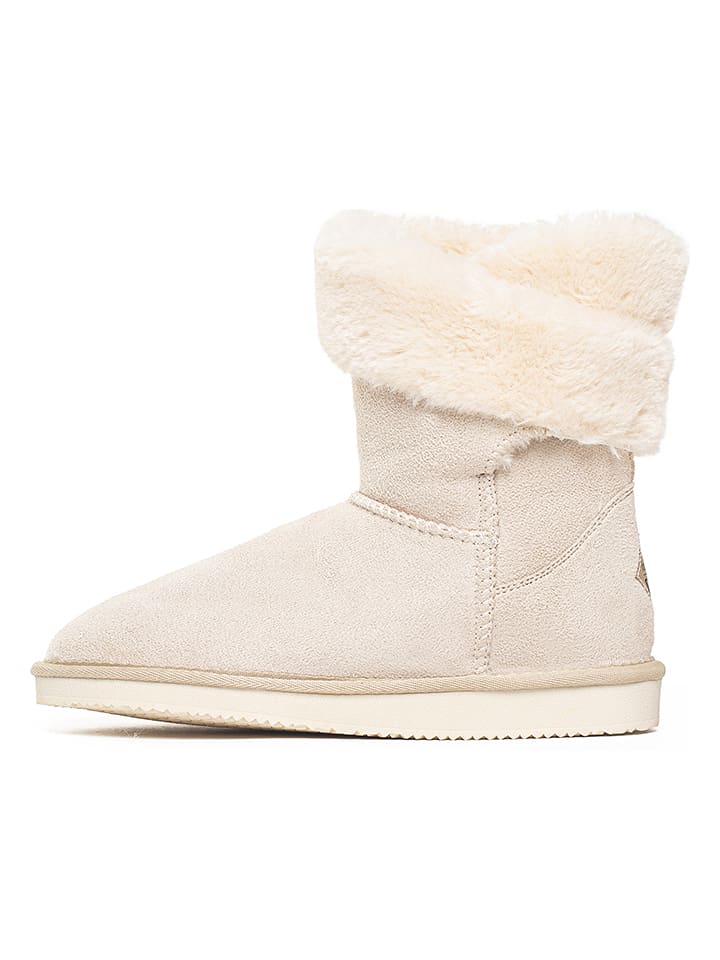 ISLAND BOOT Botki zimowe "Arine" w kolorze kremowym rozmiar: 39