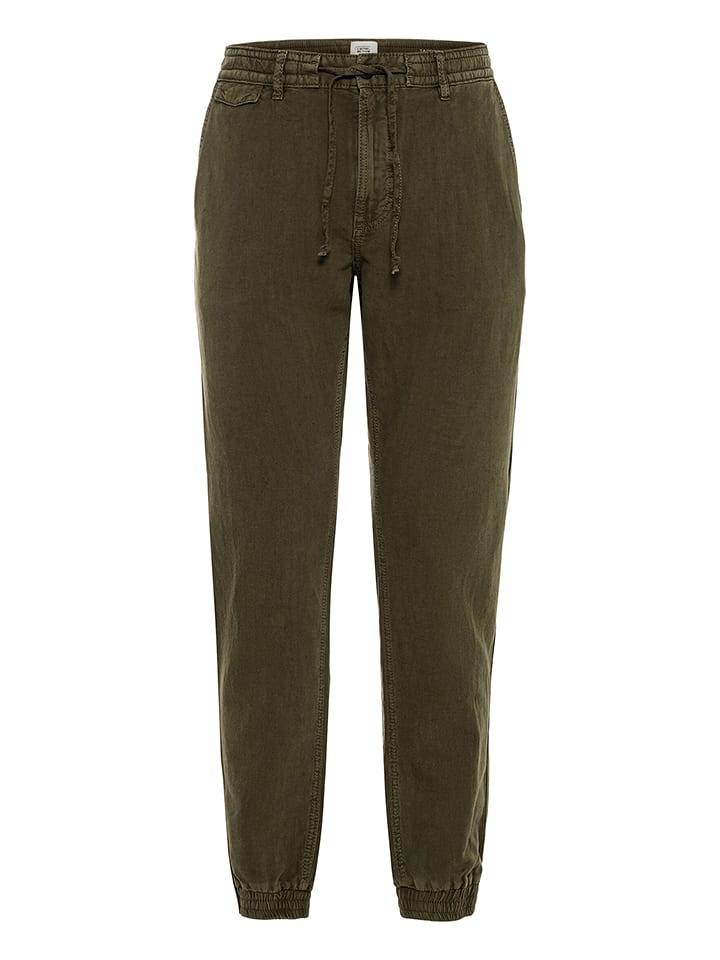Spodnie w kolorze oliwkowym