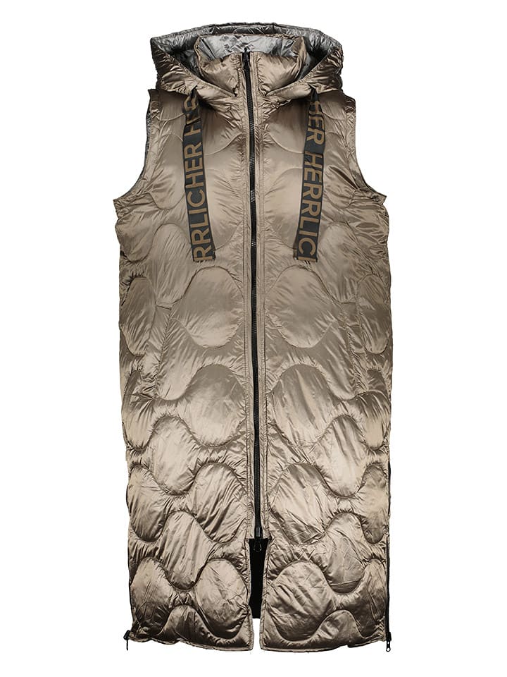 Herrlicher Dwustronna kamizelka w kolorze złoto-srebrnym rozmiar: S