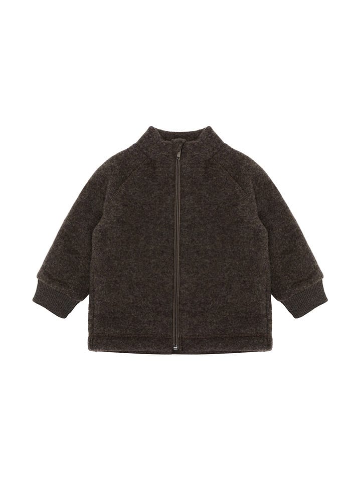 mikk-line Wełniana kurtka w kolorze ciemnobrązowym rozmiar: 86