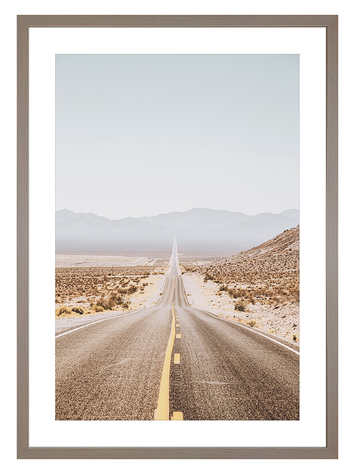 Ars Longa Druk artystyczny "Route in Arizona" w ramce - 70 x 50 cm rozmiar: onesize