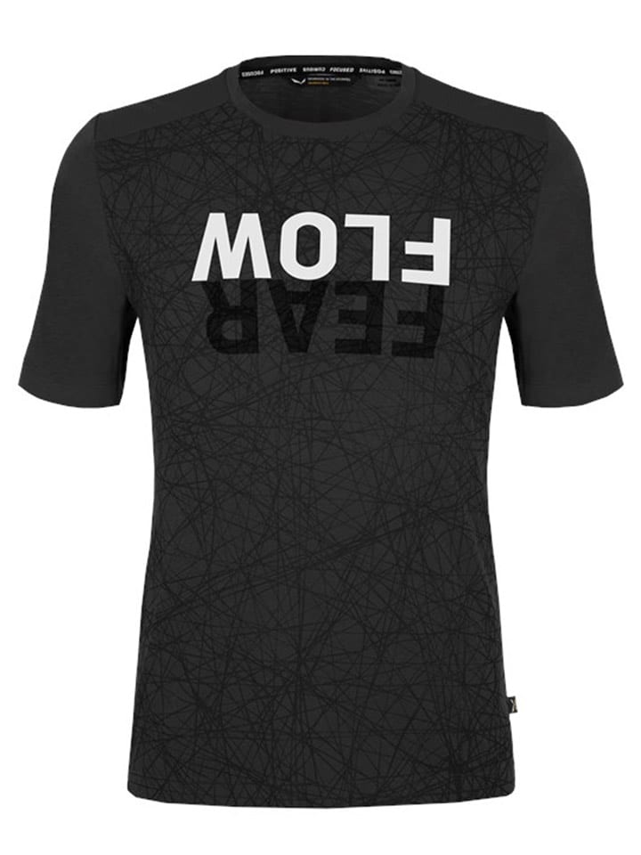 Koszulka funkcyjna "Lavaredo" w kolorze czarnym