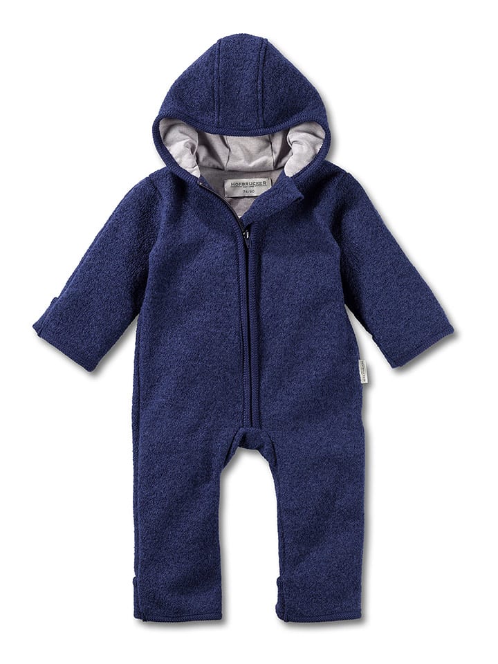 Hofbrucker Wełniany kombinezon w kolorze granatowym rozmiar: 86/92