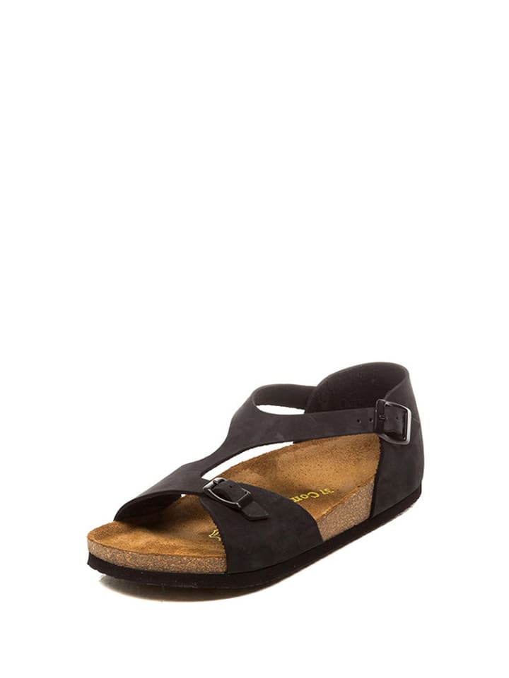 Comfortfusse Skórzane sandały w kolorze czarnym rozmiar: 40