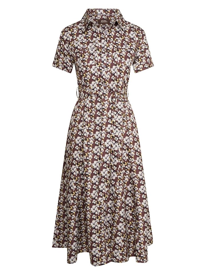 4funkyflavours Sukienka "Never Change" w kolorze brązowym rozmiar: XXL