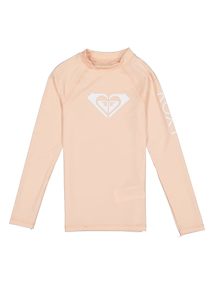 Roxy Koszulka kąpielowa w kolorze beżowym rozmiar: 128