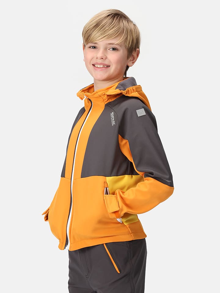 Regatta Kurtka softshellowa "Haydenbury" w kolorze pomarańczowym rozmiar: 158