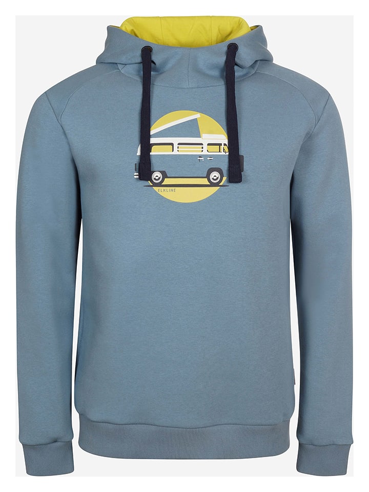 elkline Bluza "Team player" w kolorze niebieskim rozmiar: XL