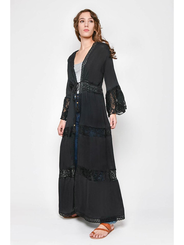 H.H.G. Kimono w kolorze czarnym rozmiar: M