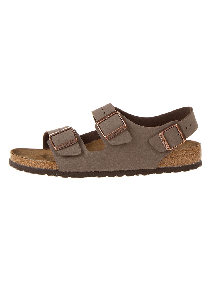 Birkenstock Sandały "Milano" w kolorze szarobrązowym rozmiar: 42