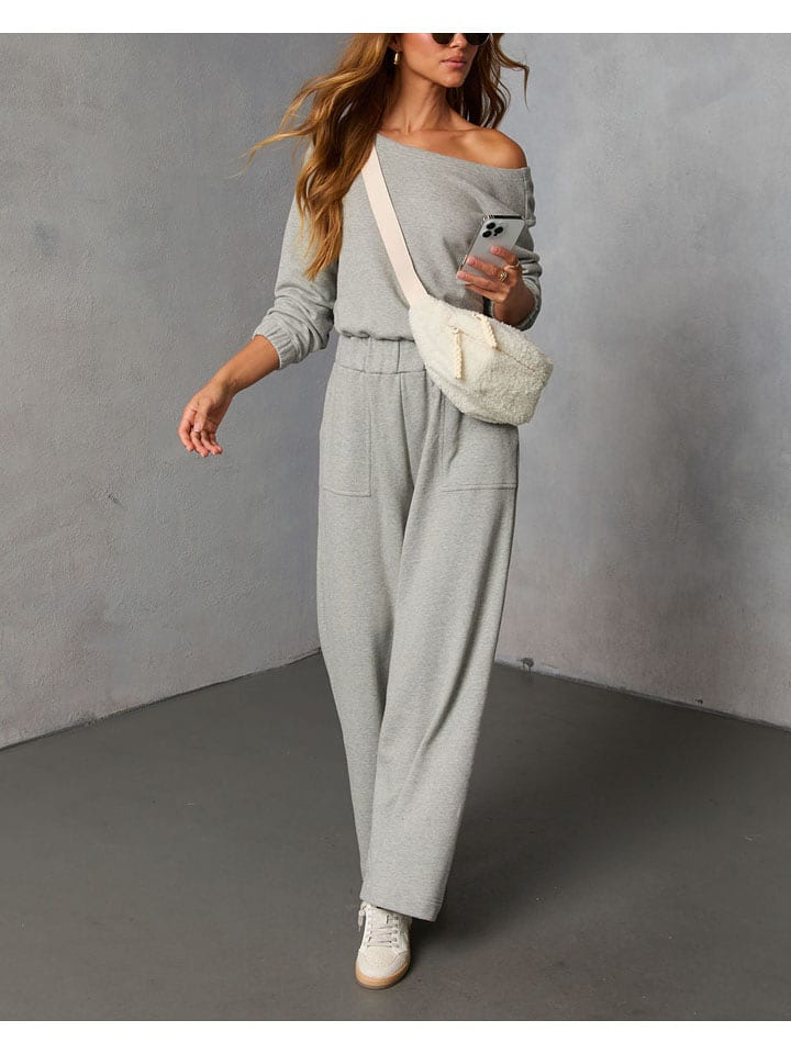 Milan Kiss 2-częściowy zestaw w kolorze szarym rozmiar: S