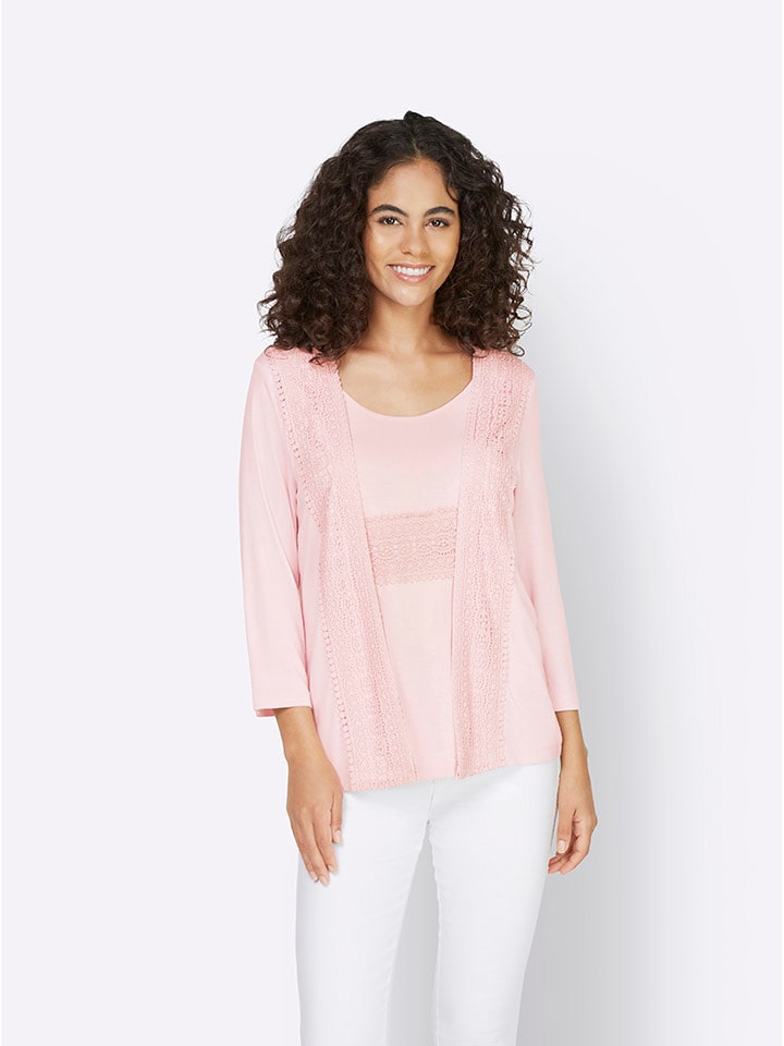 Heine Bluzka w kolorze różowym rozmiar: 44