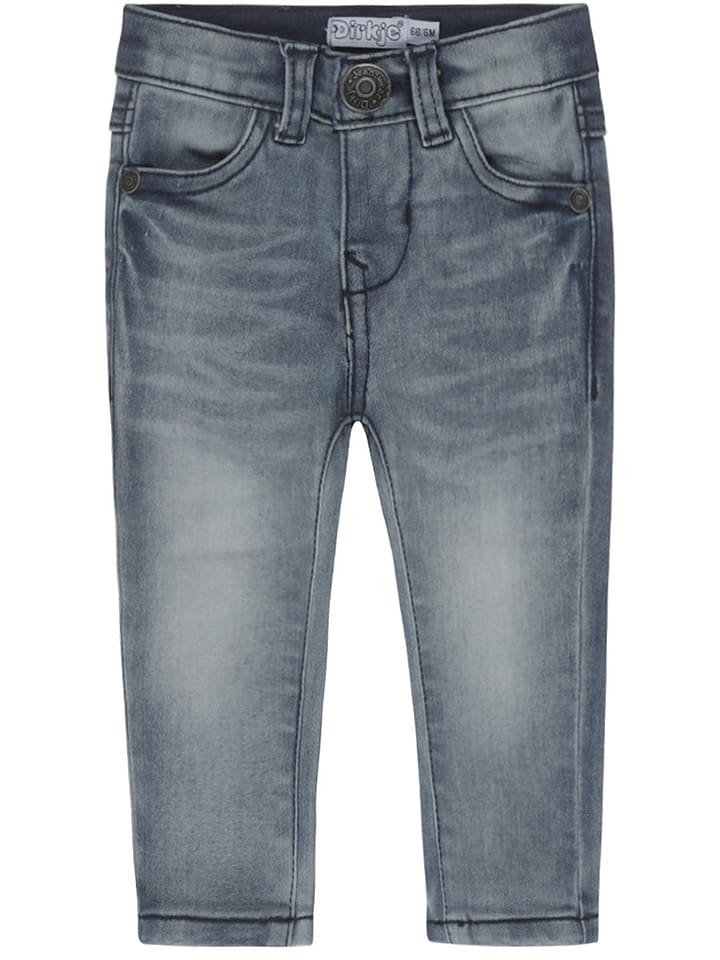 Dirkje Dżinsy - Regular fit - w kolorze niebieskim rozmiar: 74