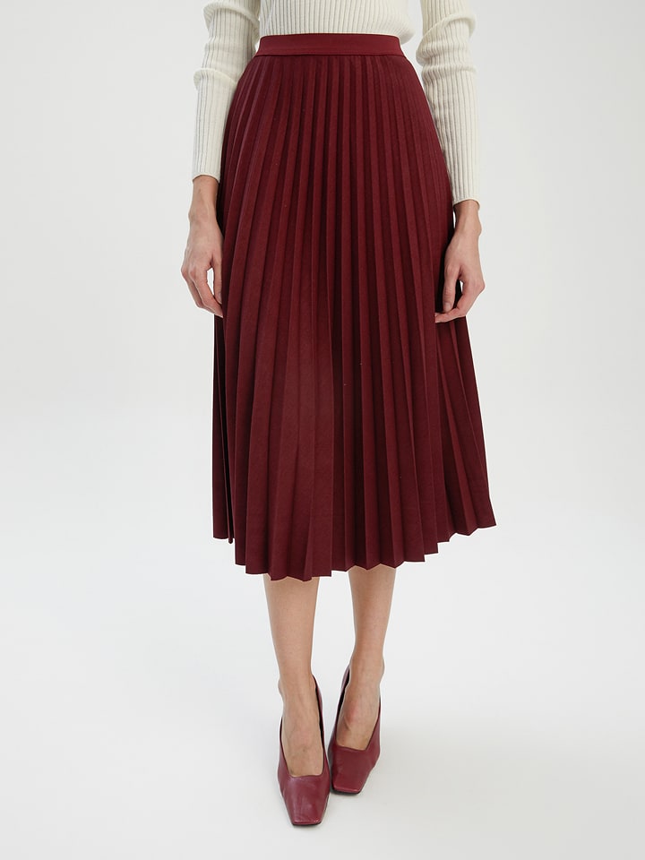 BGN Spódnica w kolorze bordowym rozmiar: 40