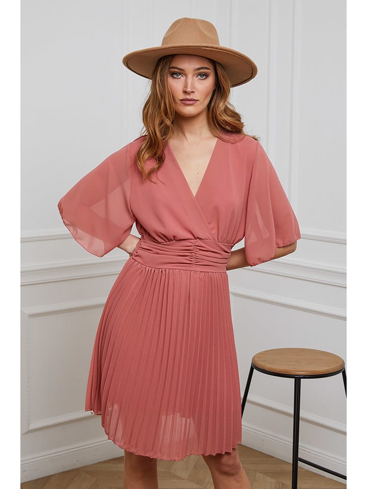 Joséfine Sukienka "Kros" w kolorze jasnoróżowym rozmiar: M