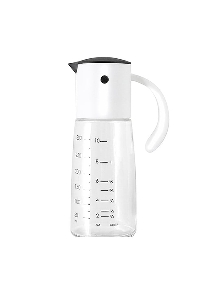 Vialli Design Dozownik w kolorze czarno-białym do octu i oliwy - 300 ml rozmiar: onesize