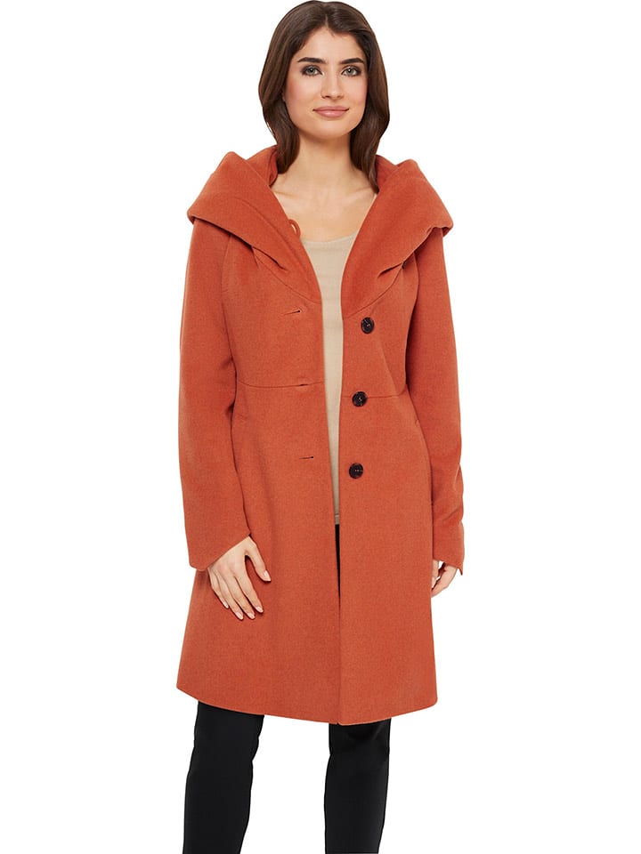 Heine Płaszcz przejściowy w kolorze pomarańczowym rozmiar: 44