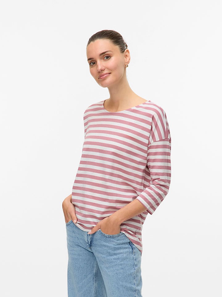 Vero Moda Koszulka w kolorze jasnoróżowym rozmiar: M