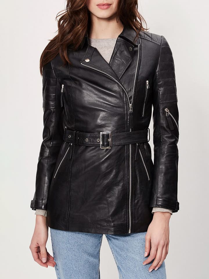 Isaco und Kawa Skórzana kurtka w kolorze czarnym rozmiar: 40