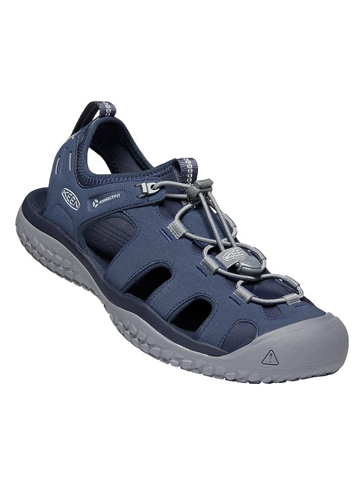 Półsandały "Solr" w kolorze niebieskim