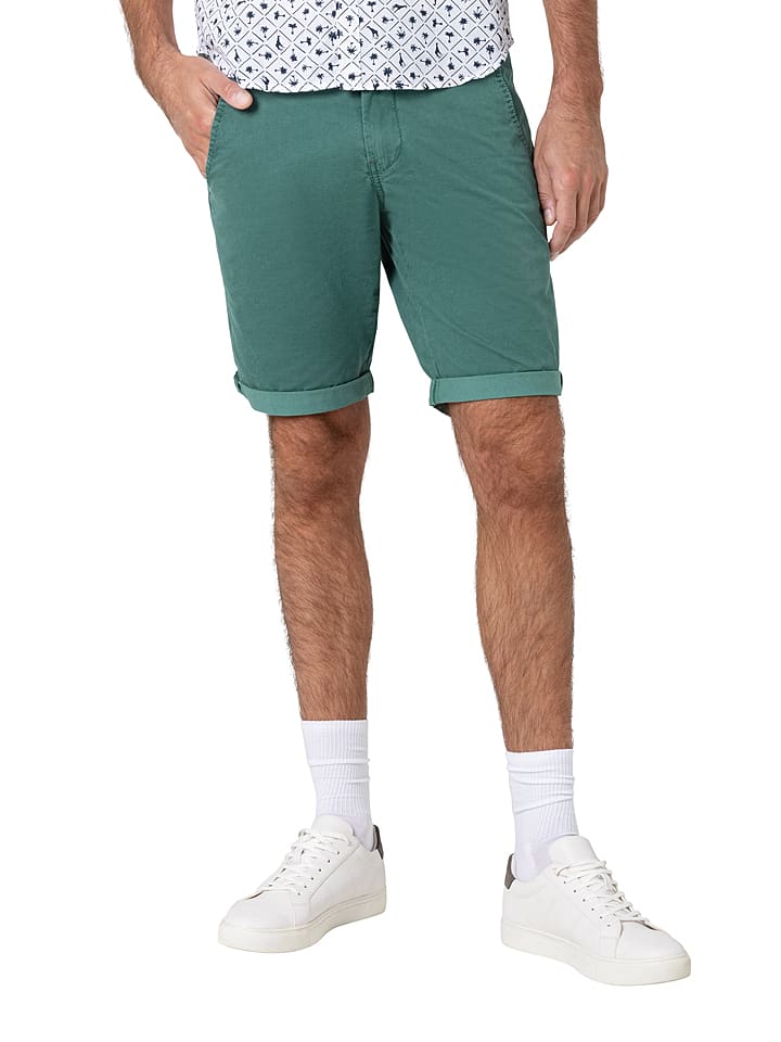 Timezone Szorty - Slim fit - w kolorze zielonym rozmiar: W31
