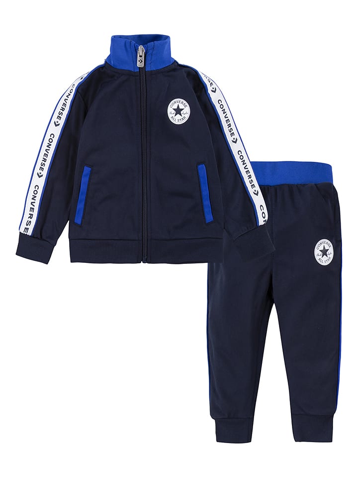 Converse 2-częściowy strój sportowy w kolorze granatowym rozmiar: 158-170