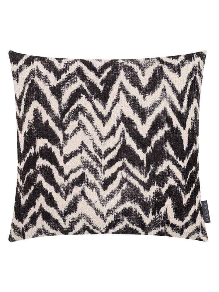 Magma Heimtex Poszewka "Marwa" w kolorze czarno-kremowym na poduszkę - 45 x 45 cm rozmiar: onesize