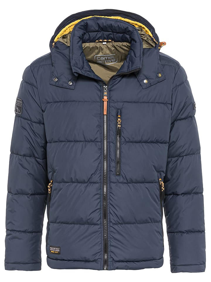 Camel Active Kurtka pikowana w kolorze granatowym rozmiar: 26