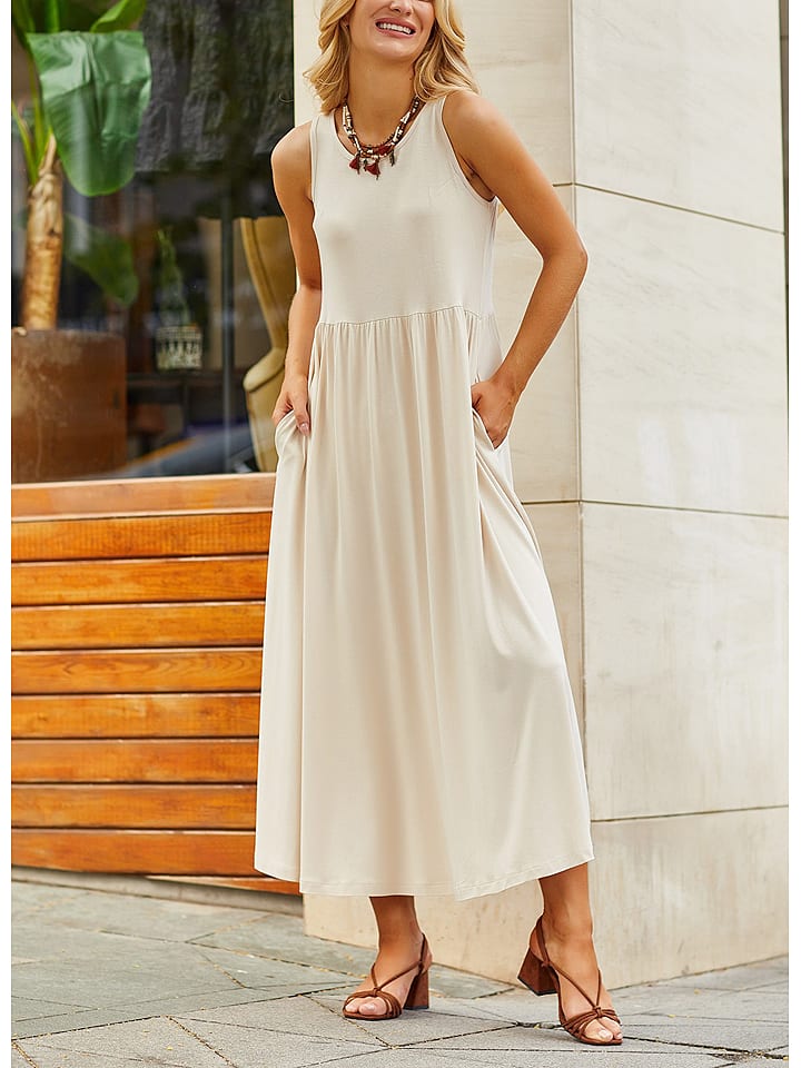 LA Angels Sukienka w kolorze kremowym rozmiar: S