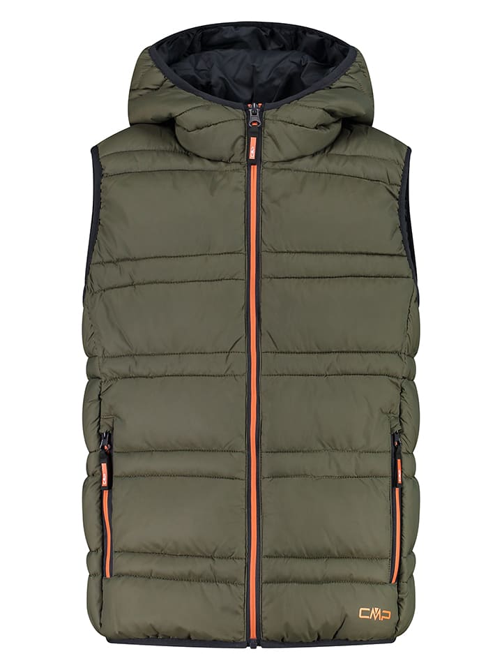 CMP Kamizelka pikowana w kolorze khaki rozmiar: 176