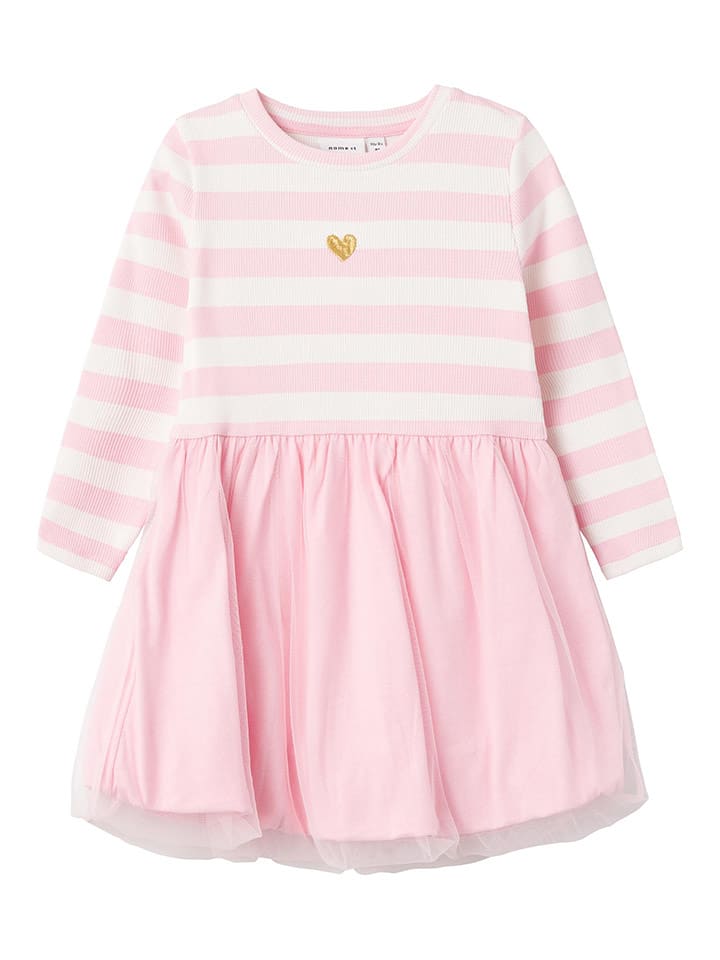 name it Sukienka "Fille" w kolorze jasnoróżowym rozmiar: 122
