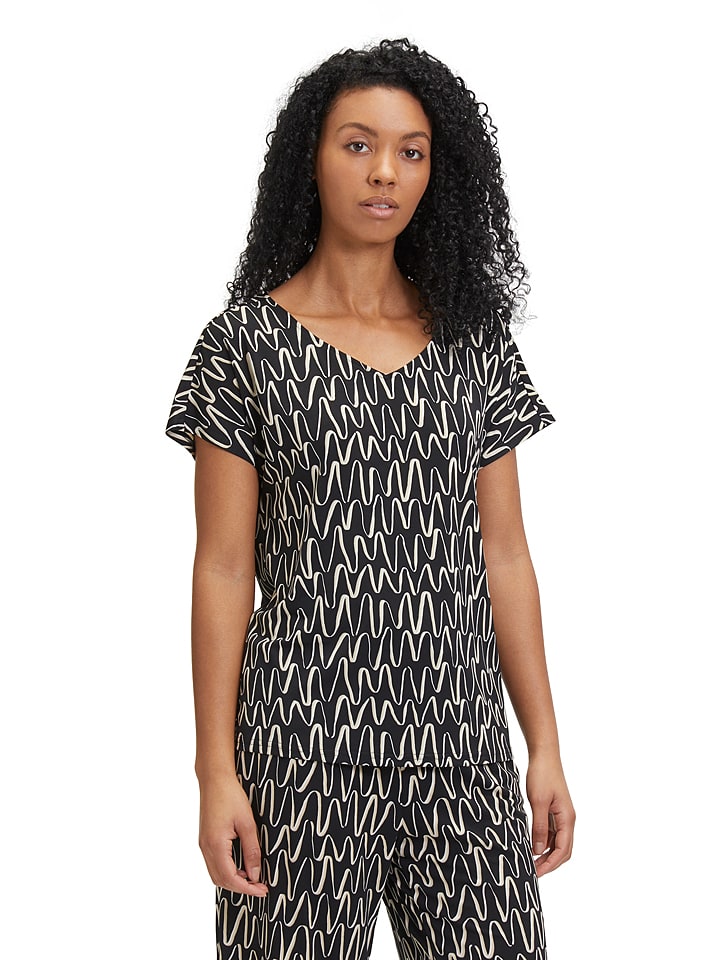 Betty Barclay Koszulka w kolorze czarno-białym rozmiar: 40