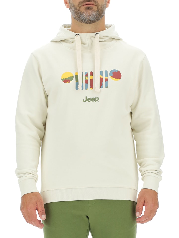 Jeep Bluza w kolorze kremowym rozmiar: M