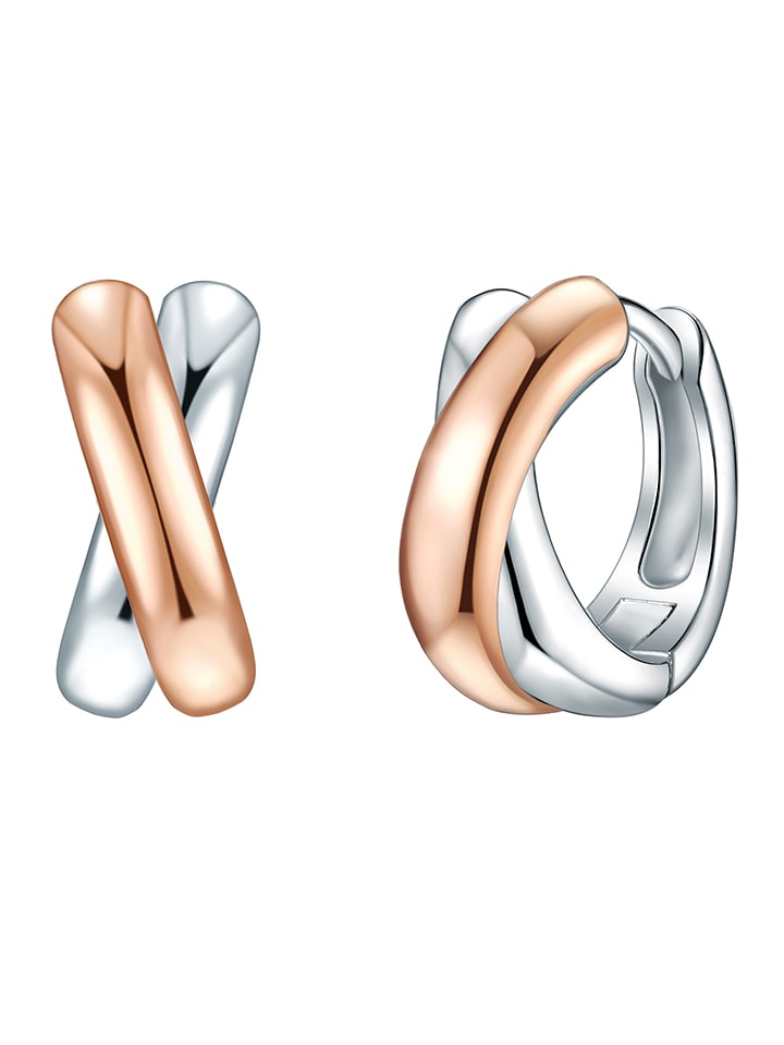 Lindenhoff Srebrne kolczyki-kreole rozmiar: onesize