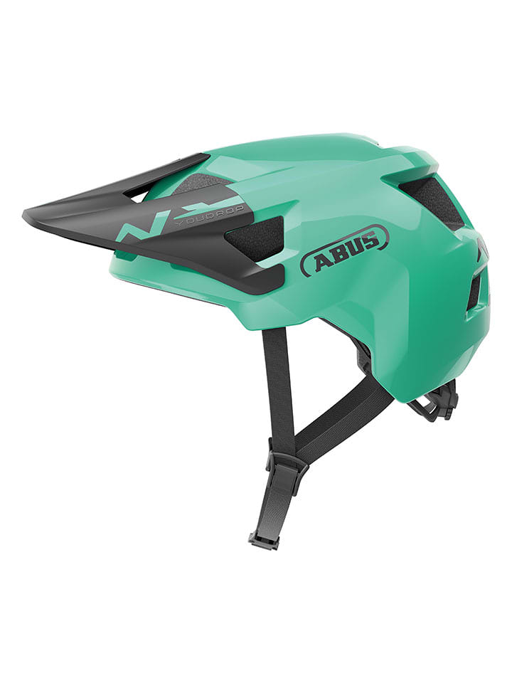 ABUS Kask rowerowy "Youdrop" w kolorze zielonym rozmiar: 48-55 cm