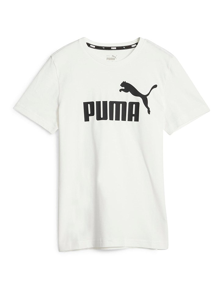 Puma Koszulka "Essential" w kolorze kremowym rozmiar: 176