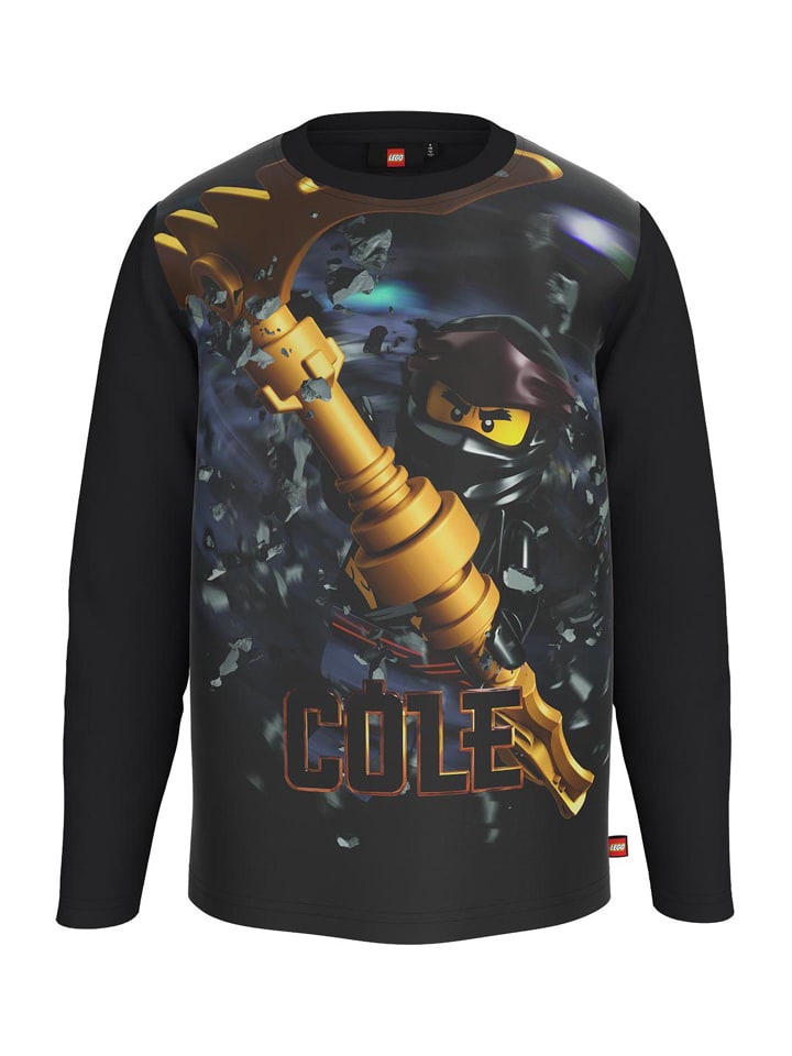 Koszulka "LEGO Ninjago" w kolorze czarnym
