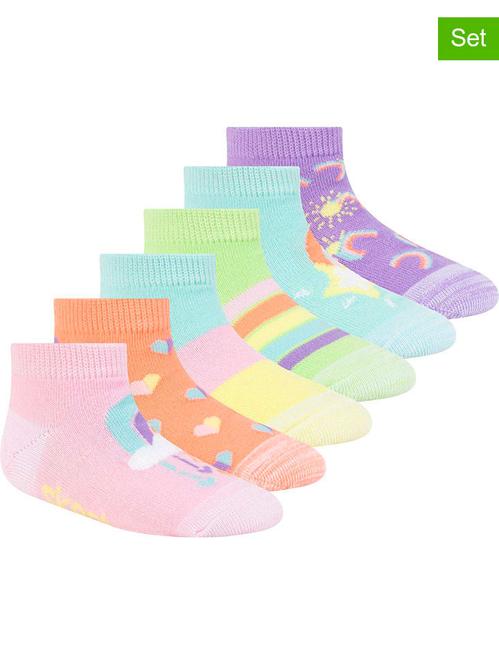 Skechers Skarpety (6 par) ze wzorem rozmiar: 27-30