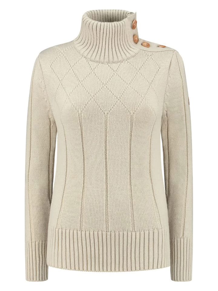 Travelin` Golf "Mora" w kolorze beżowym rozmiar: S