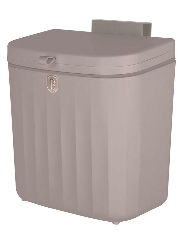 Berlinger Haus Kosz "Taupe Collection" w kolorze beżowym na śmieci - 7 l rozmiar: onesize
