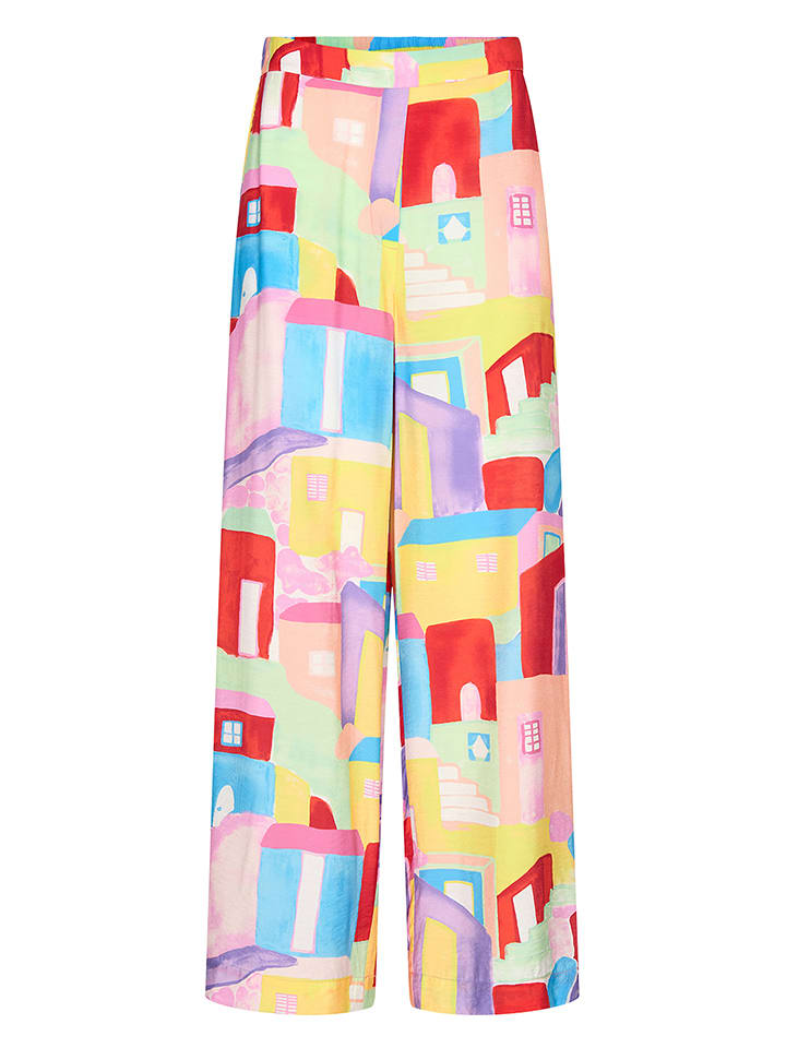 NÜMPH Spodnie "Numarion" ze wzorem rozmiar: 38