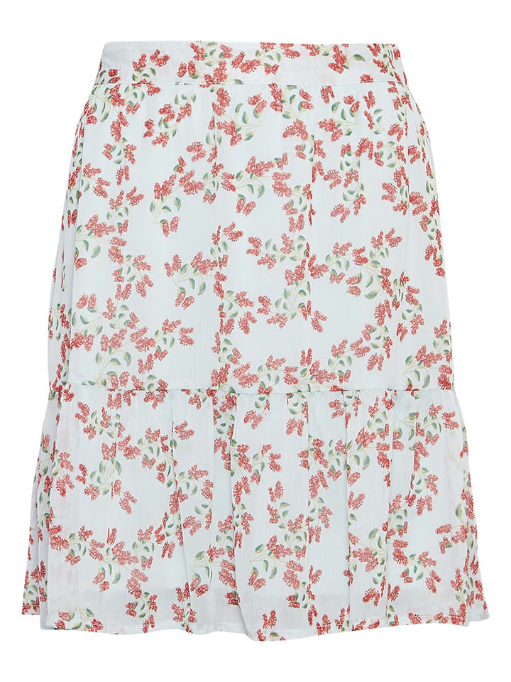 MOSS COPENHAGEN Spódnica "Satina" w kolorze błękitno-czerwonym rozmiar: XL