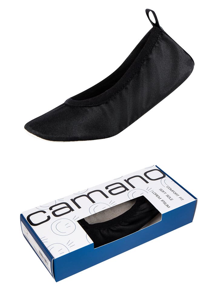 camano Kapcie w kolorze czarnym rozmiar: 33/34