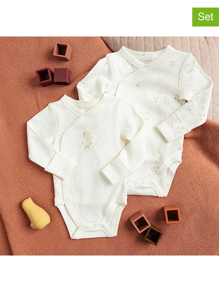 COOL CLUB Body (2 szt.) w kolorze białym rozmiar: 68