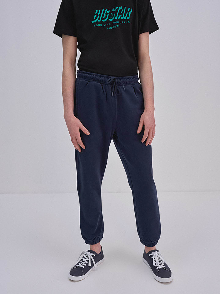 BIG STAR Spodnie dresowe w kolorze granatowym rozmiar: XXL