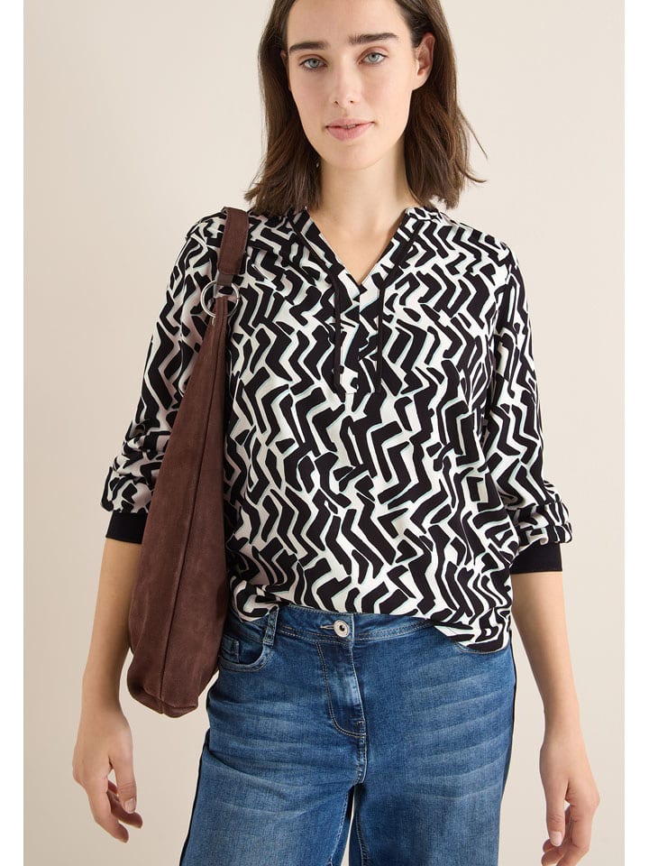 Cecil Bluzka w kolorze czarno-białym rozmiar: XS