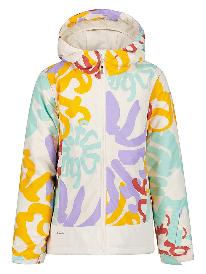 Icepeak Kurtka zimowa "Luling" w kolorze białym ze wzorem rozmiar: 176