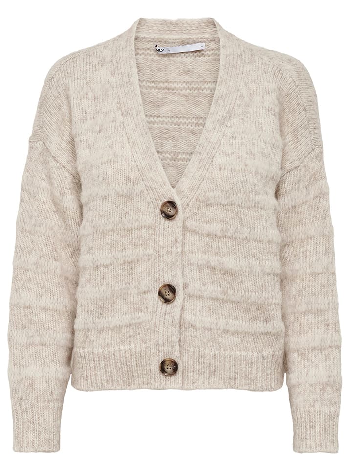 ONLY Kardigan "Celina" w kolorze kremowym rozmiar: S