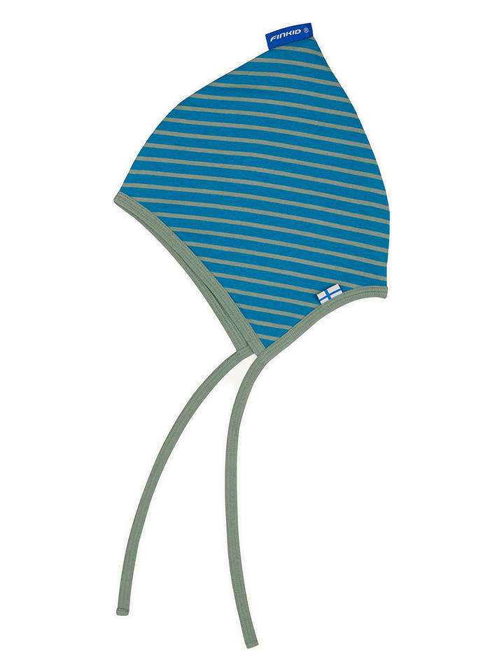 finkid Czapka "Poiju" w kolorze niebieskim rozmiar: 52 cm