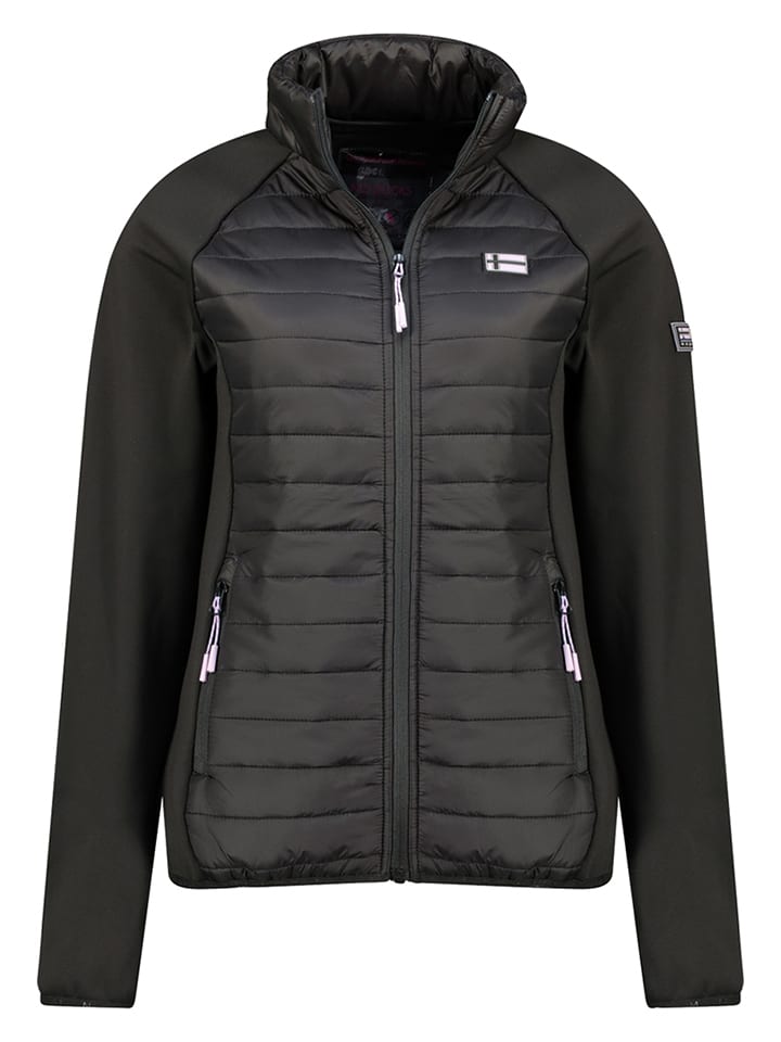 Geographical Norway Kurtka polarowa "Tour" w kolorze czarnym rozmiar: L